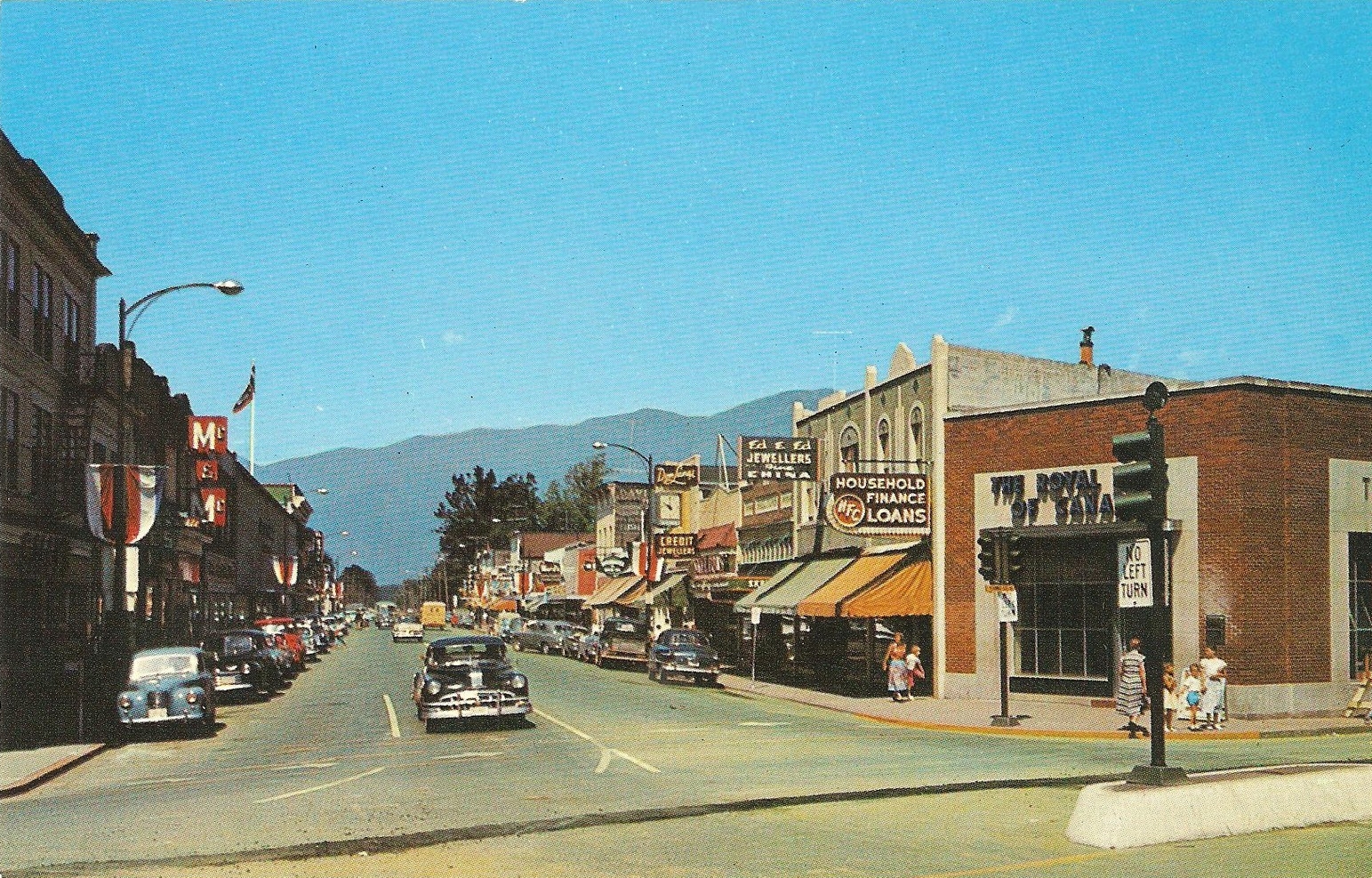 Downtown Chilliwack 1957