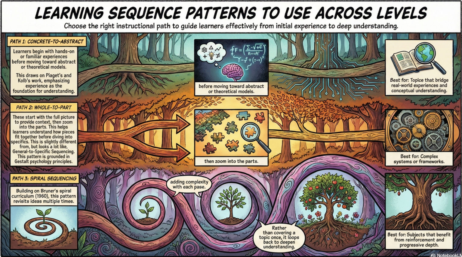 Sequencing learning experiences – jamie billingham